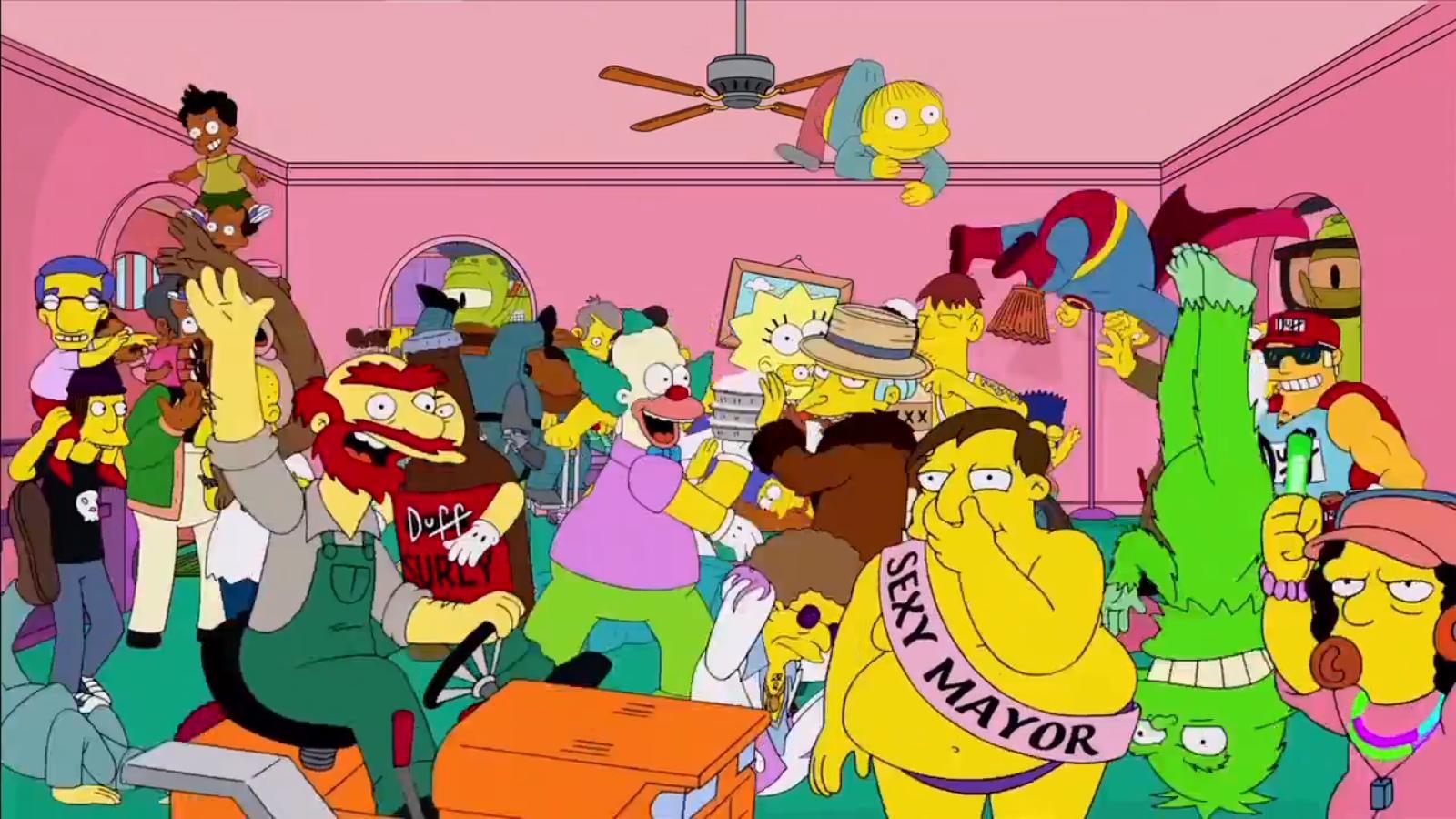 Old simpsons orgy