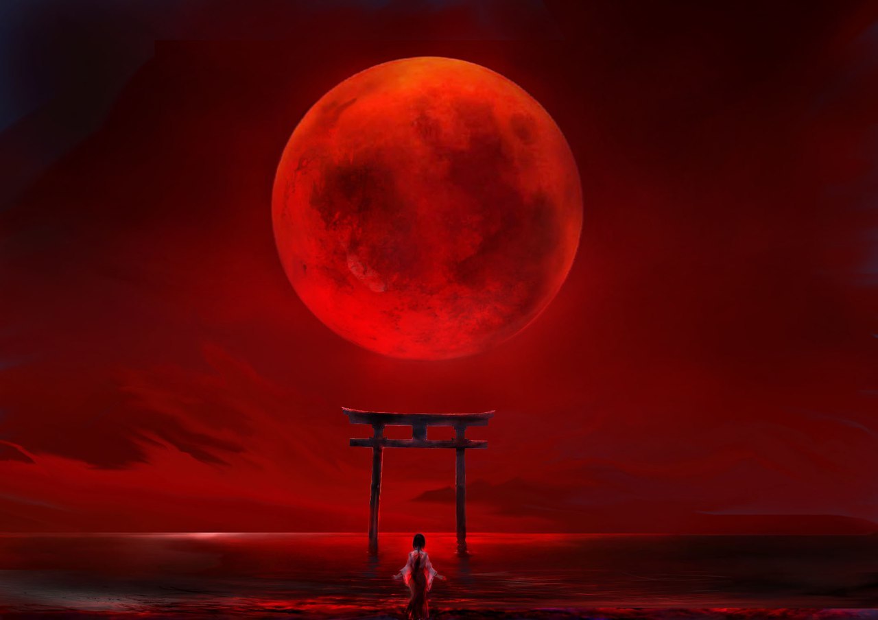 Красная Луна фэнтези